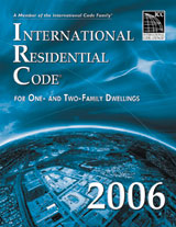 2006 International Residential Code® Cover Image