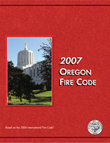 2007 Oregon Fire Code Cover